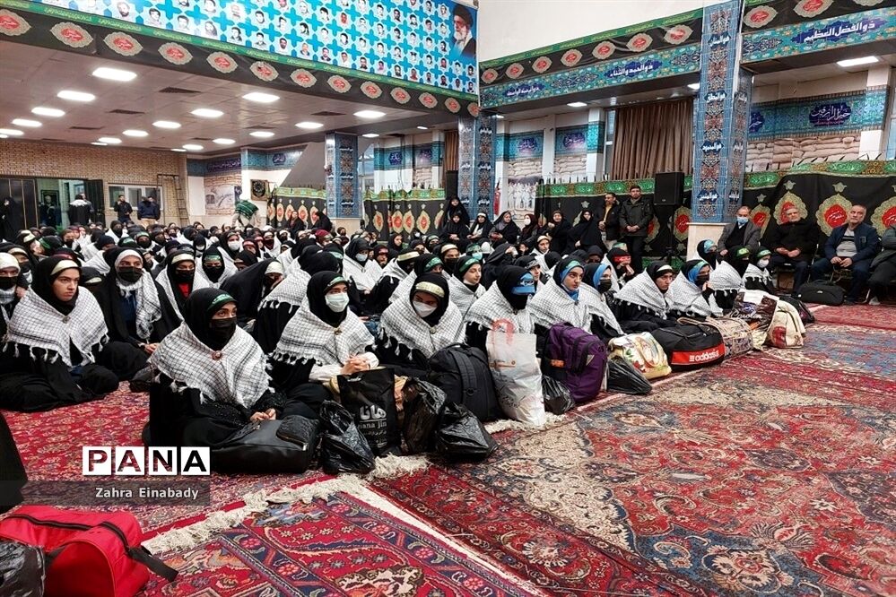 اعزام دومین گروه اردوی راهیان نور دانش‌آموزی شهرستان ملارد