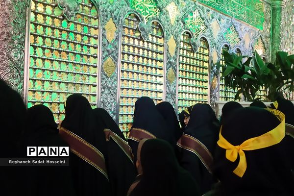 چهارمین روز از اردوی دانش‌آموزان زیارت اولی‌ فارس به مشهد مقدس