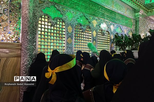 چهارمین روز از اردوی دانش‌آموزان زیارت اولی‌ فارس به مشهد مقدس