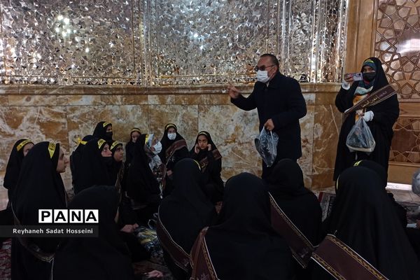 چهارمین روز از اردوی دانش‌آموزان زیارت اولی‌ فارس به مشهد مقدس