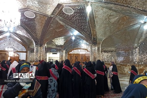 چهارمین روز از اردوی دانش‌آموزان زیارت اولی‌ فارس به مشهد مقدس