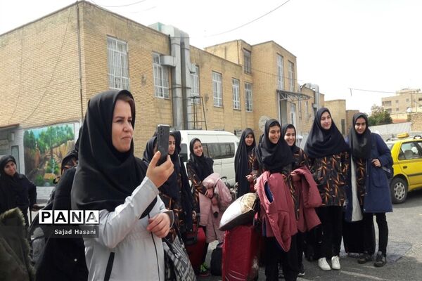 شیراز میزبان دانش‌آموزان دختر والیبالیست و بسکتبالیست سراسر کشور