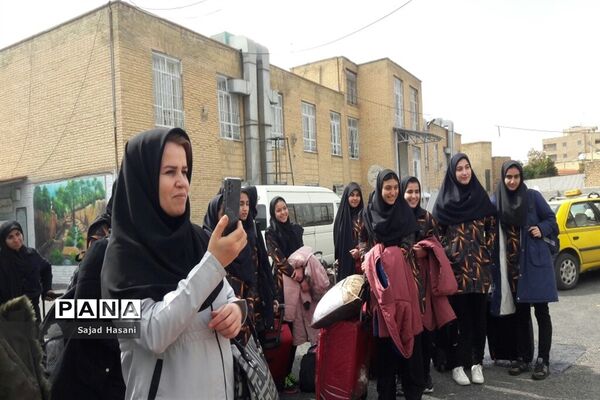 شیراز میزبان دانش‌آموزان دختر والیبالیست و بسکتبالیست سراسر کشور