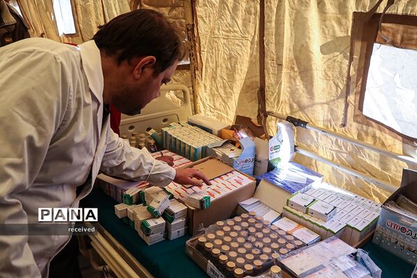 برپایی بیمارستان سیار ارتش جمهوری اسلامی ایران در جنوب ترکیه