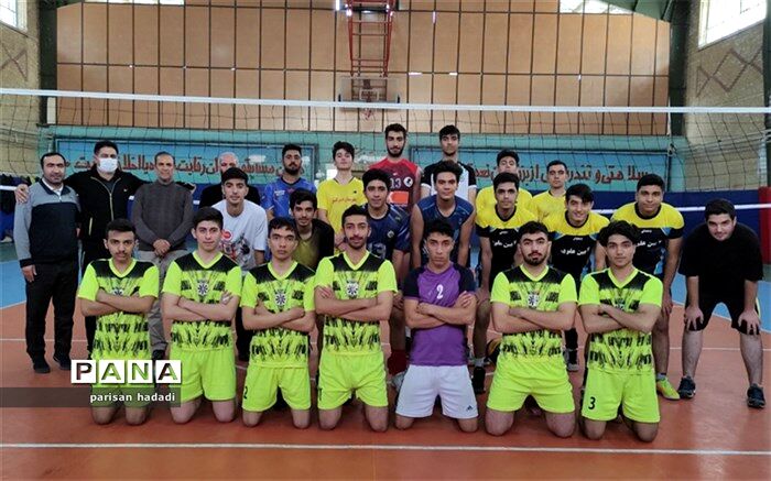 پایان رقابت‌های والیبال دانش‌آموزان متوسطه دوم شهرستان شهریار