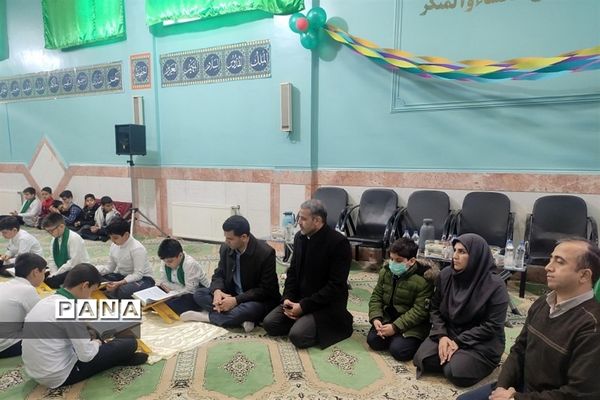 آیین افتتاح دارالقرآن شهید وحید زمانی‌نیا در مدرسه امام علی(ع)  آموزش وپرورش ناحیه دوشهرری