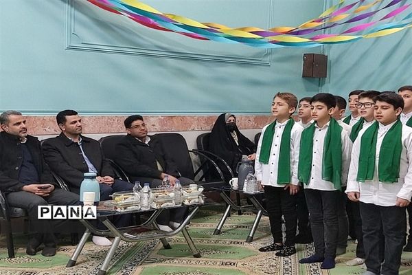 آیین افتتاح دارالقرآن شهید وحید زمانی‌نیا در مدرسه امام علی(ع)  آموزش وپرورش ناحیه دوشهرری