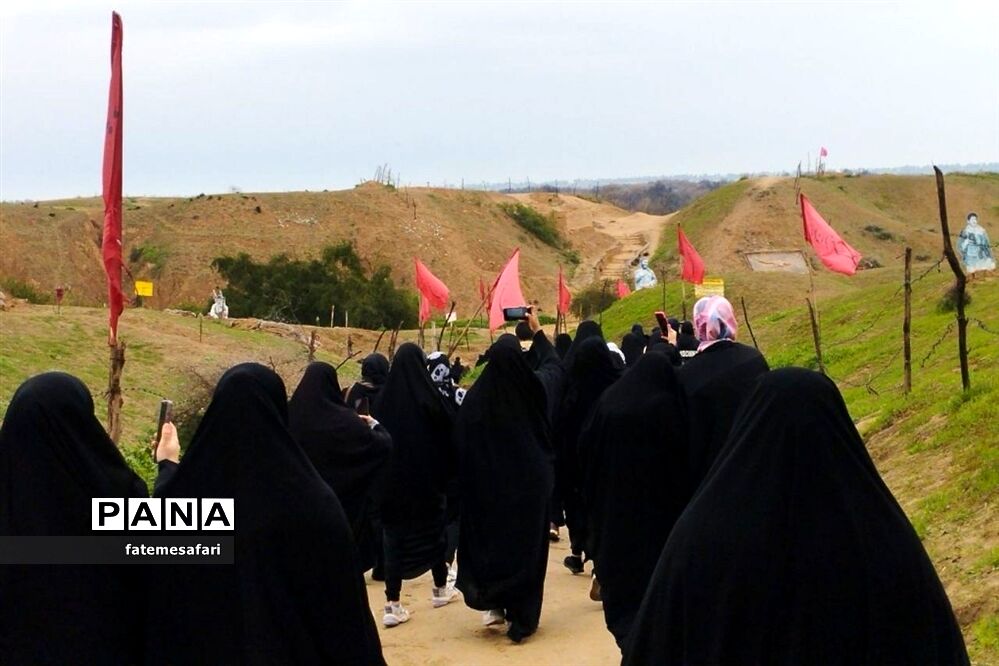 حال و هوای زائران دیار عاشقان و راهیان نور شهرستان فیروزکوه