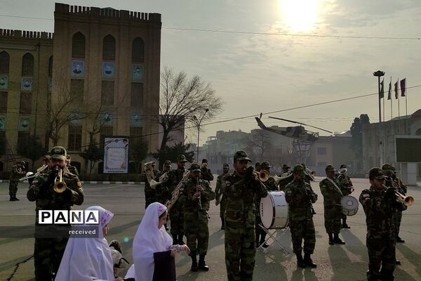 جشن تکلیف ۱۳۰۰ نفری دانش‌آموزان دختر منطقه ۱۱ شهرتهران