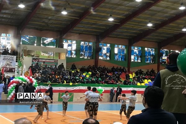 برگزاری مراسم افتتاحیه سی‌و‌نهمین دوره مسابقات فوتبال پسران دوره دوم متوسطه سراسر کشور در آبادان