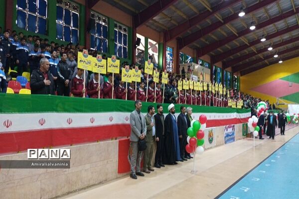 برگزاری مراسم افتتاحیه سی‌و‌نهمین دوره مسابقات فوتبال پسران دوره دوم متوسطه سراسر کشور در آبادان