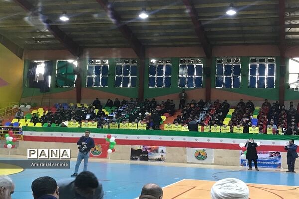 برگزاری مراسم افتتاحیه سی‌و‌نهمین دوره مسابقات فوتبال پسران دوره دوم متوسطه سراسر کشور در آبادان