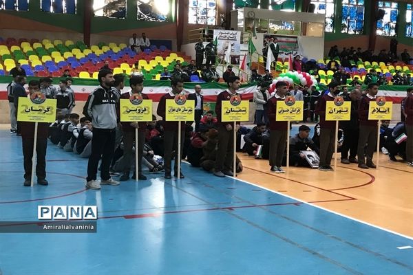 برگزاری مراسم افتتاحیه سی‌و‌نهمین دوره مسابقات فوتبال پسران دوره دوم متوسطه سراسر کشور در آبادان