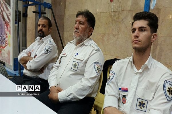 برگزاری مراسم افتتاحیه سی‌و‌نهمین دوره مسابقات فوتبال پسران دوره دوم متوسطه سراسر کشور در آبادان