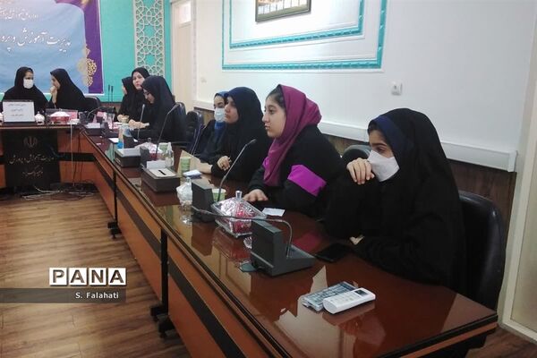 برپایی اولین نشست اعضای مجلس دانش‌آموزی ناحیه یک یزد