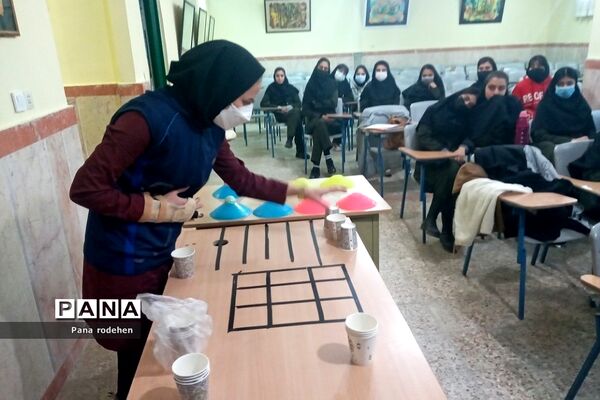 برگزاری مسابقات ورزشی در هنرستان مبتکران رودهن