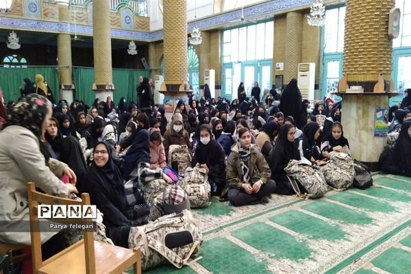 حضور دومین گروه اعزامی راهیان نور در شهرستان قرچک