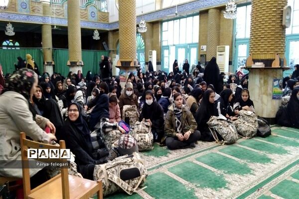 حضور دومین گروه اعزامی راهیان نور در شهرستان قرچک