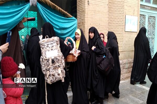حضور دومین گروه اعزامی راهیان نور در شهرستان قرچک