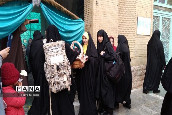 حضور دومین گروه اعزامی راهیان نور در شهرستان قرچک