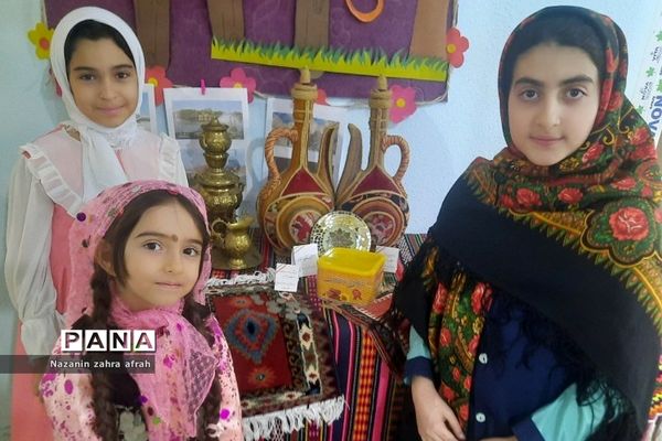 برگزاری جشنواره آیین‌های سرزمین من در دبستان دخترانه سما ۲ رودهن