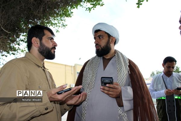 اعزام دانش‌آموزان دختر شهرستان بوشهر به مناطق عملیاتی جنوب