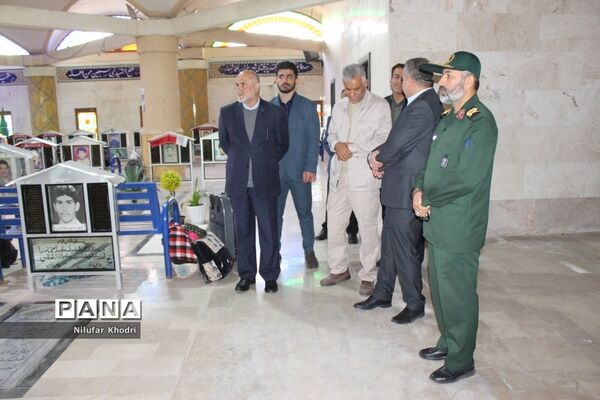 اعزام دانش‌آموزان دختر شهرستان بوشهر به مناطق عملیاتی جنوب