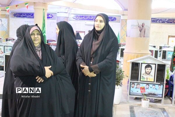 اعزام دانش‌آموزان دختر شهرستان بوشهر به مناطق عملیاتی جنوب