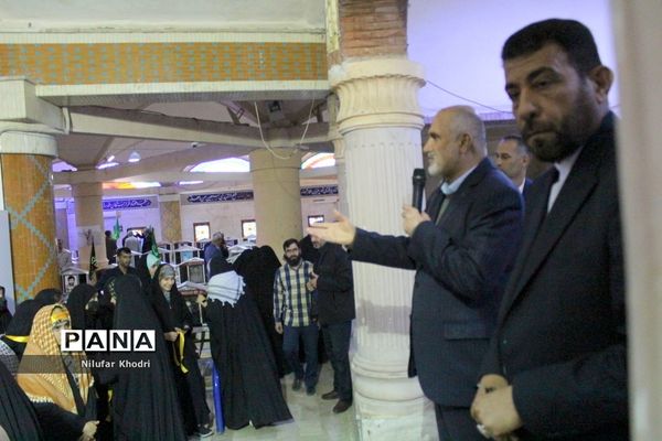 اعزام دانش‌آموزان دختر شهرستان بوشهر به مناطق عملیاتی جنوب