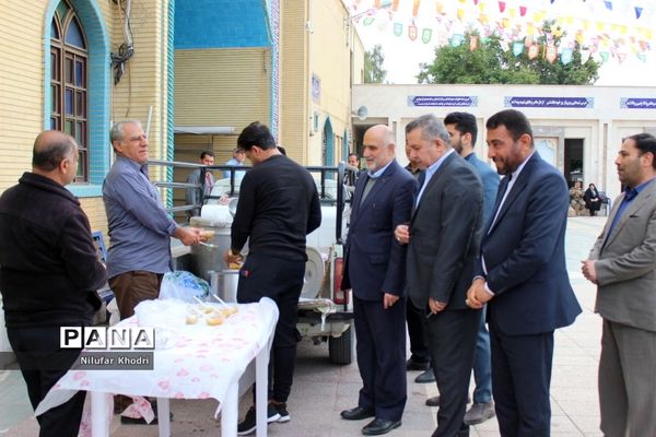 اعزام دانش‌آموزان دختر شهرستان بوشهر به مناطق عملیاتی جنوب