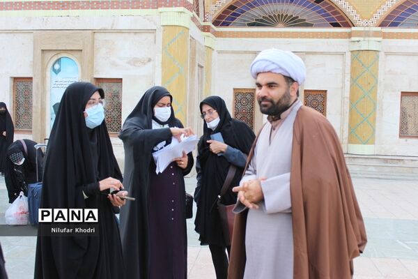 اعزام دانش‌آموزان دختر شهرستان بوشهر به مناطق عملیاتی جنوب