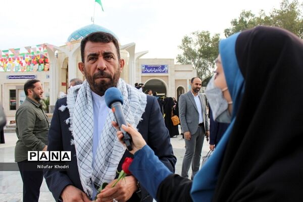 اعزام دانش‌آموزان دختر شهرستان بوشهر به مناطق عملیاتی جنوب