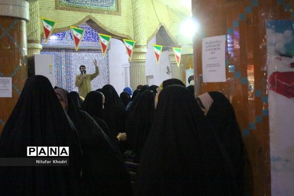 اعزام دانش‌آموزان دختر شهرستان بوشهر به مناطق عملیاتی جنوب