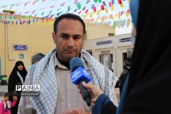 اعزام دانش‌آموزان دختر شهرستان بوشهر به مناطق عملیاتی جنوب