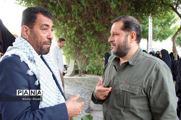 اعزام دانش‌آموزان دختر شهرستان بوشهر به مناطق عملیاتی جنوب