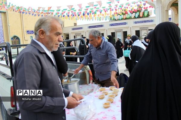 اعزام دانش‌آموزان دختر شهرستان بوشهر به مناطق عملیاتی جنوب