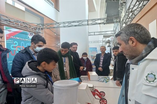 حضور دانش‌آموزان پژوهشگر ملارد در رویداد ملی مدیریت بحران ایران قوی