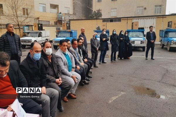 اهدای ۱۰ کاروان حاوی اقلام ورزشی و بهداشتی به مدارس پاکدشت