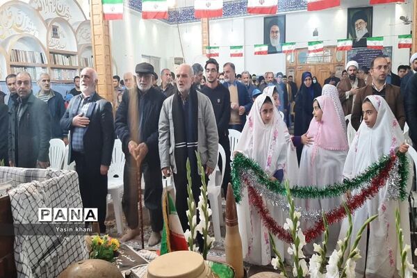 یادواره شهدای دانش‌آموزی شهرستان عباس‌آباد