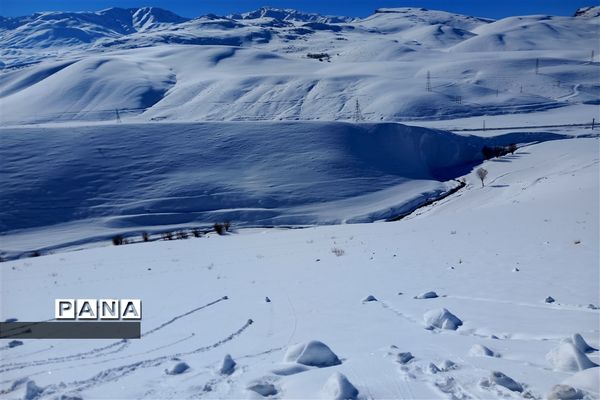 کوهرنگ،پس از بارش سنگین برف