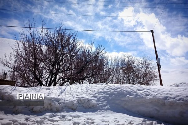 کوهرنگ،پس از بارش سنگین برف