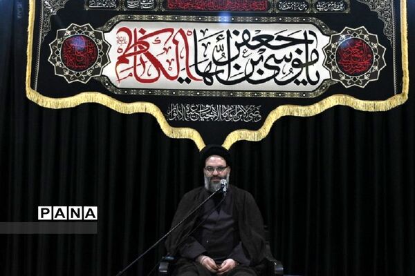 آیین عزاداری شهادت امام موسی الکاظم (ع) در حرم مطهر فرزند ایشان