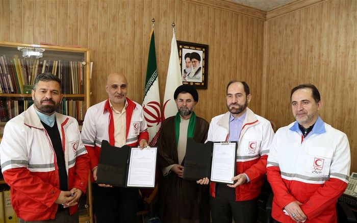 انعقاد تفاهم‌نامه همکاری فی‌مابین جمعیت هلال احمر و اداره کل آموزش و پرورش اردبیل