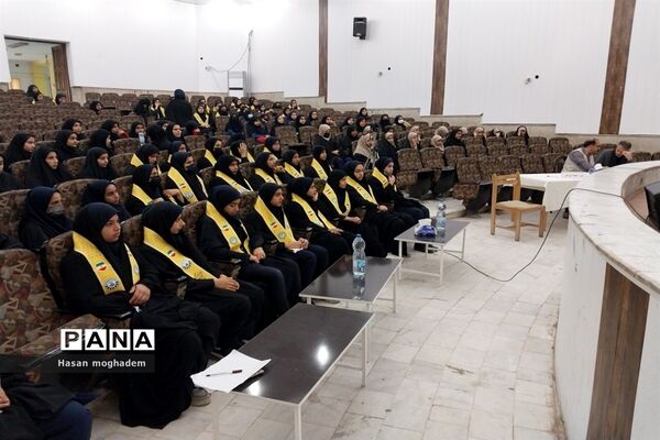 برگزاری مسابقات سرود مدارس دخترانه در شادگان