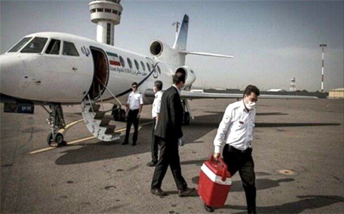 پرواز قلب اهدایی از یزد به تهران