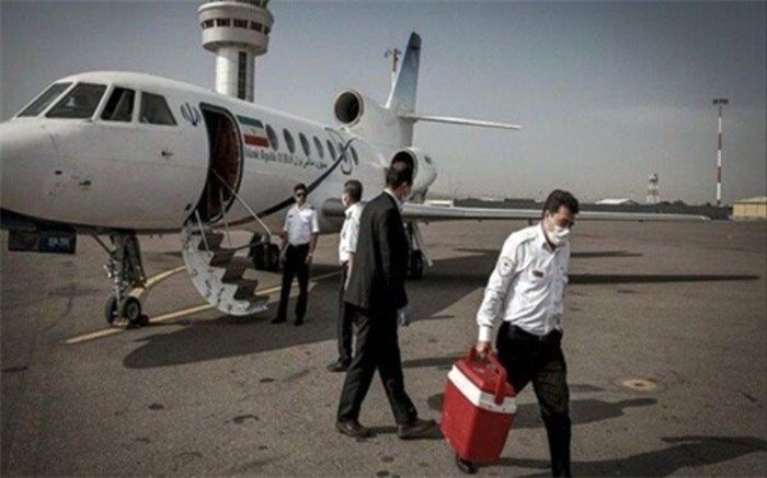 پرواز قلب اهدایی از یزد به تهران