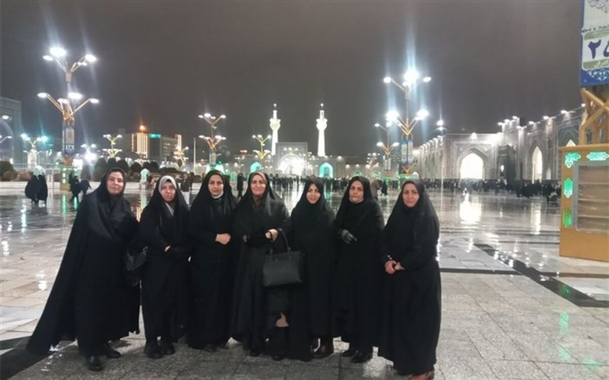 اعزام آموزش‌دهندگان حائز رتبه برتر ایده‌های سوادآموزی به سفر زیارتی مشهد
