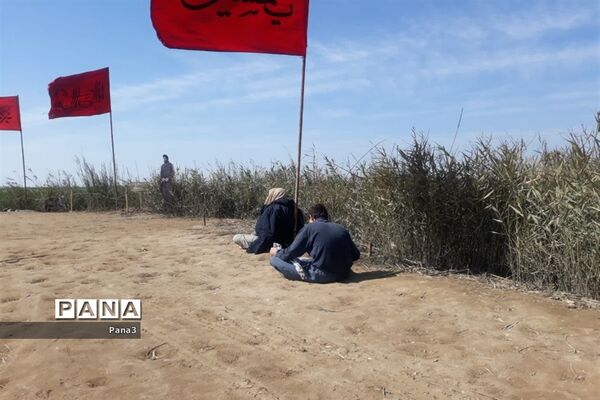 حضور دانش‌آموزان پسر منطقه ۳ در مناطق نور و حماسه در اردوی راهیان نور