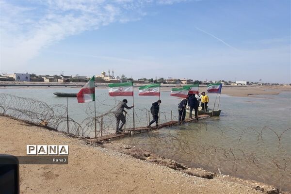 حضور دانش‌آموزان پسر منطقه ۳ در مناطق نور و حماسه در اردوی راهیان نور