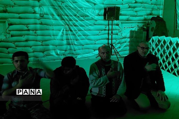 مراسم وداع با شهدا در آخرین روز اردوی راهیان‌نور